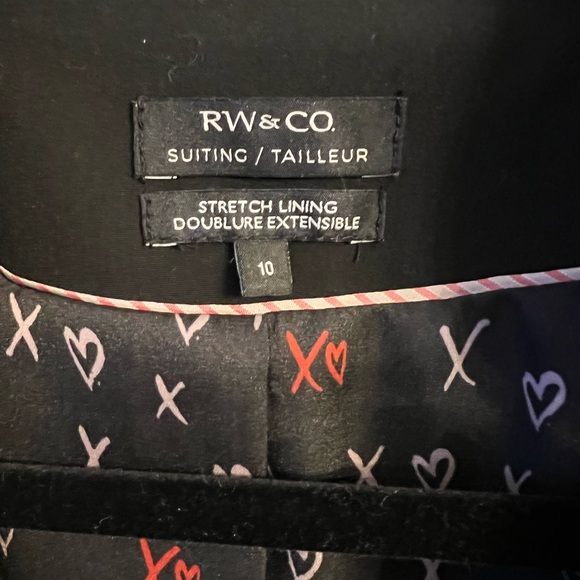 RW&CO Size 10 Black Blazer - Picture 5 of 5